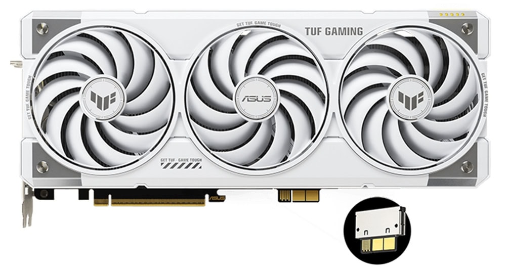 ASUS TUF Gaming GeForce RTX™ 5070 Ti 16GB GDDR7 BTF White OC Edition ASUS TUF Gaming GeForce RTX 5070 Ti 16GB GDDR7 BTF White OC Edition 256 Bit DLSS 4 Ekran Kartı h9