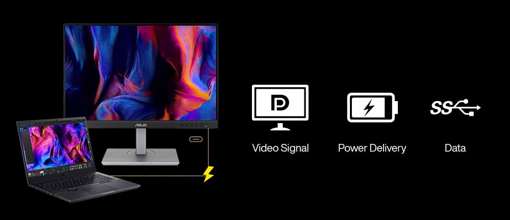ProArt Display PA248CNV ASUS ProArt PA248CNV 24.1 inç 75Hz WUXGA Adaptive Sync IPS Pivot Profesyonel Monitör h12