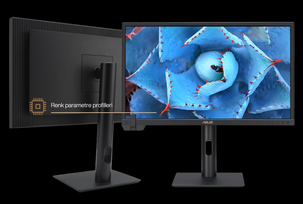 ProArt Display PA24US ASUS ProArt PA24US 23.6 inç 60Hz 5ms 4K UHD Adaptive Sync IPS Pivot Monitör h10
