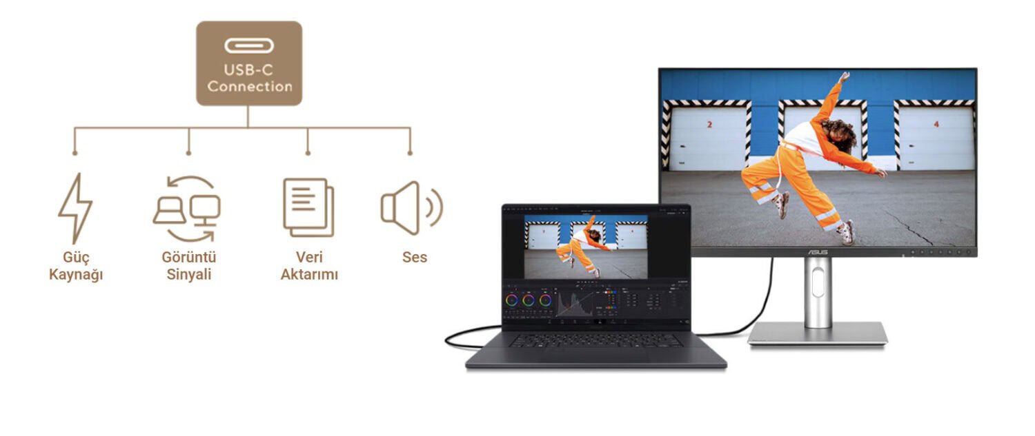 ProArt Display PA27JCV ASUS ProArt PA27JCV 27 inç 60Hz 5ms 5K Full HD Adaptive Sync IPS Monitör h17