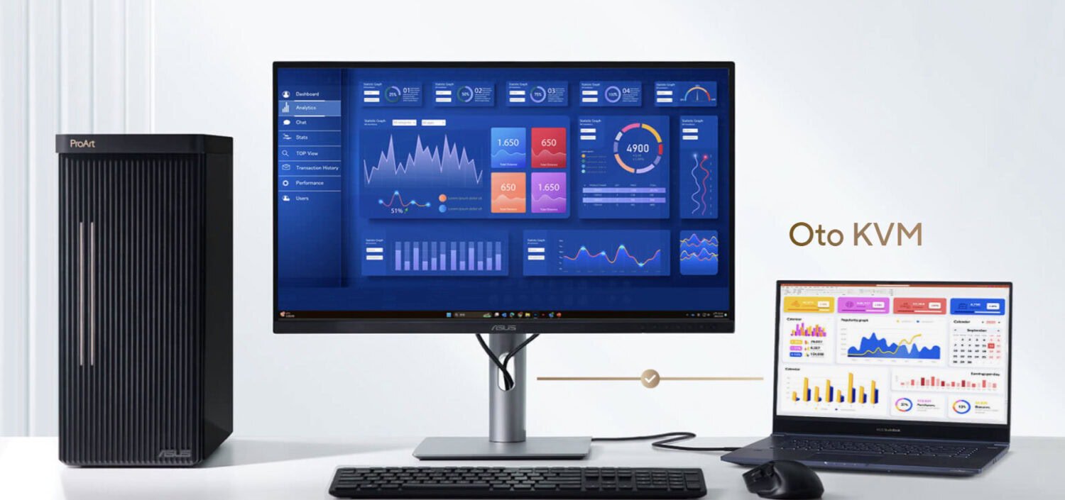 ProArt Display PA27JCV ASUS ProArt PA27JCV 27 inç 60Hz 5ms 5K Full HD Adaptive Sync IPS Monitör h16