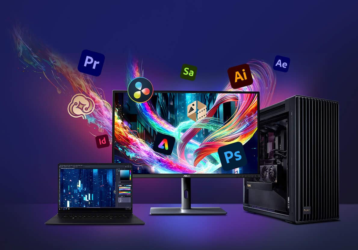 ProArt Display PA32UCE ASUS ProArt PA32UCE 31.5 inç 60Hz 5ms 4K UHD Adaptive Sync IPS Pivot Monitör h8