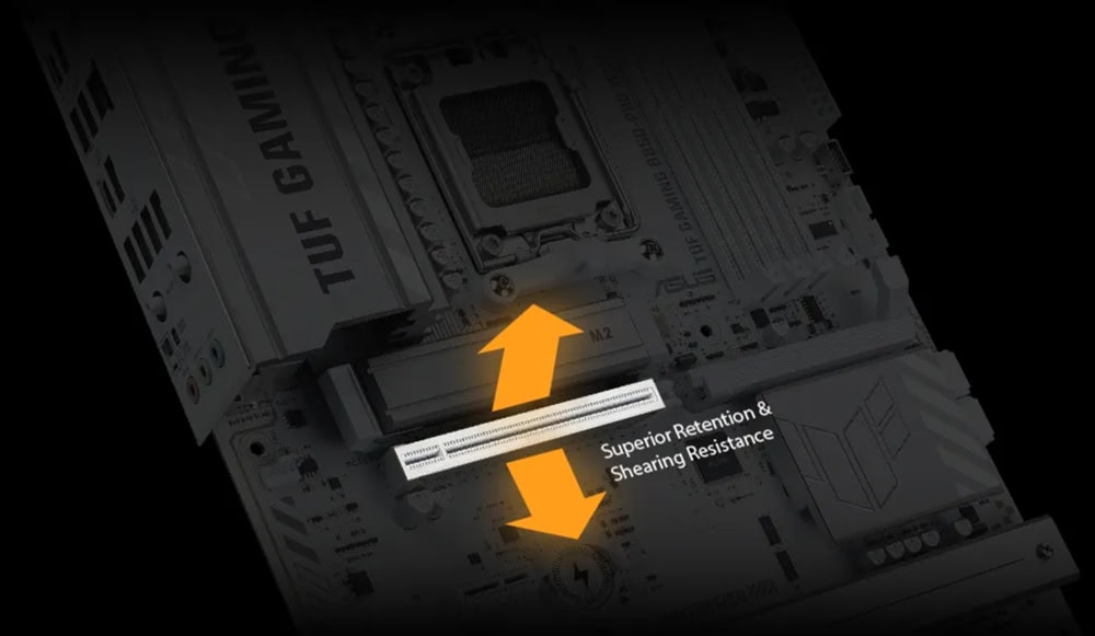 ASUS TUF GAMING B850-PRO WIFI7 W NEO 9000MHz (OC) DDR5 Soket AM5 M.2 HDMI DP ATX Anakart h15