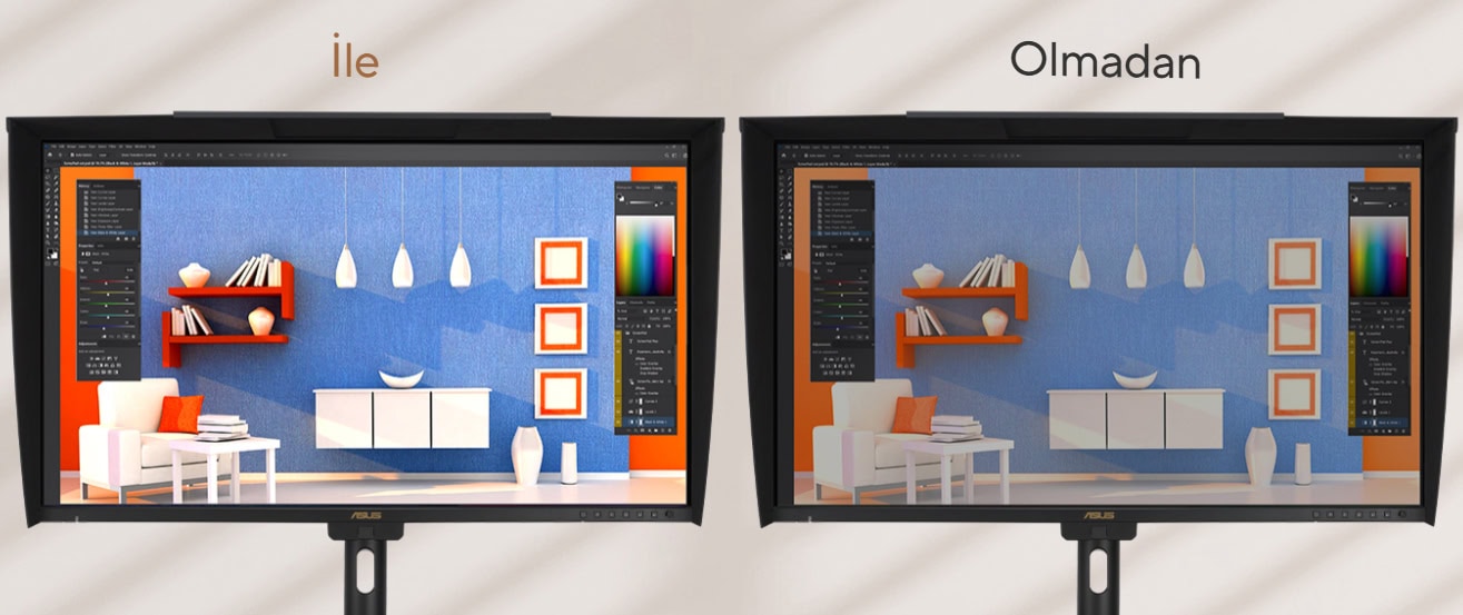 ProArt Display PA27UCGE ASUS ProArt PA27UCGE 27 inç 160Hz 1ms 4K UHD Adaptive Sync IPS Pivot Monitör h11