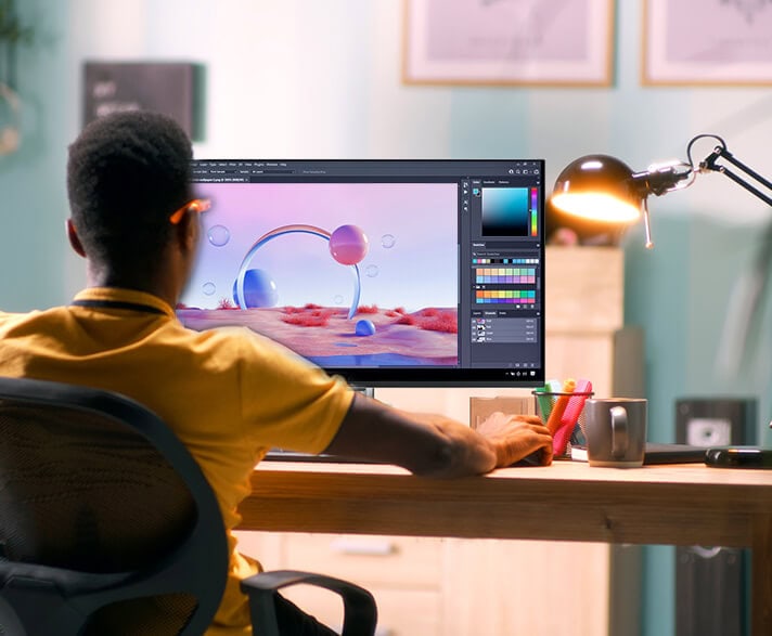 ProArt Display OLED PA32UCDM ASUS ProArt PA32UCDM 31.5 inç 240Hz 0.1ms 4K UHD Adaptive Sync QD-OLED Pivot Monitör h7