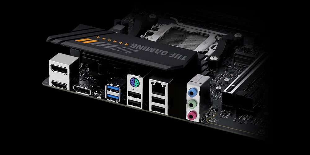 TUF GAMING A620M-PLUS ASUS Tuf Gaming A620M-Plus 6400MHz (OC) DDR5 Soket AM5 M.2 HDMI DP mATX Anakart h14