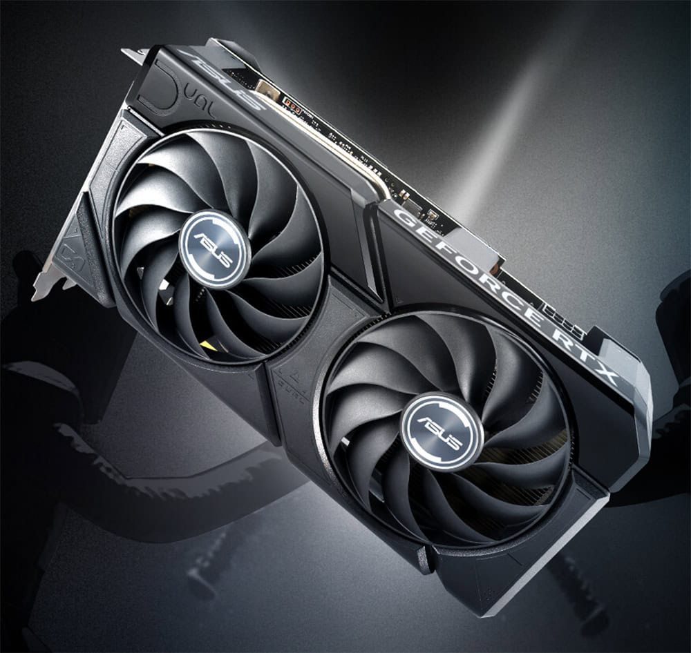 ASUS Dual GeForce RTX™ 4060 EVO OC Edition 8GB GDDR6 ASUS Dual GeForce RTX™ 4060 EVO OC Edition 8GB GDDR6