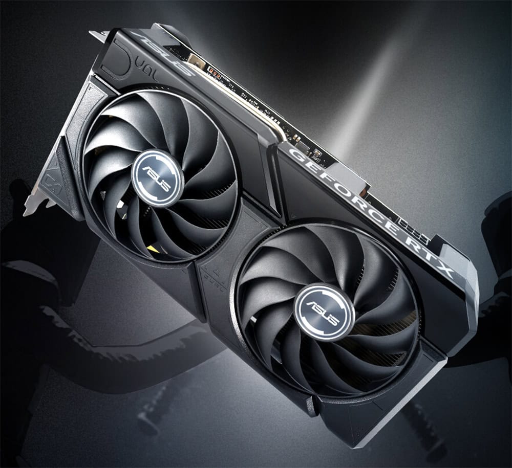 ASUS Dual GeForce RTX™ 4060 Ti EVO OC Edition 8GB GDDR6 ASUS Dual GeForce RTX™ 4060 Ti EVO OC Edition 8GB GDDR6