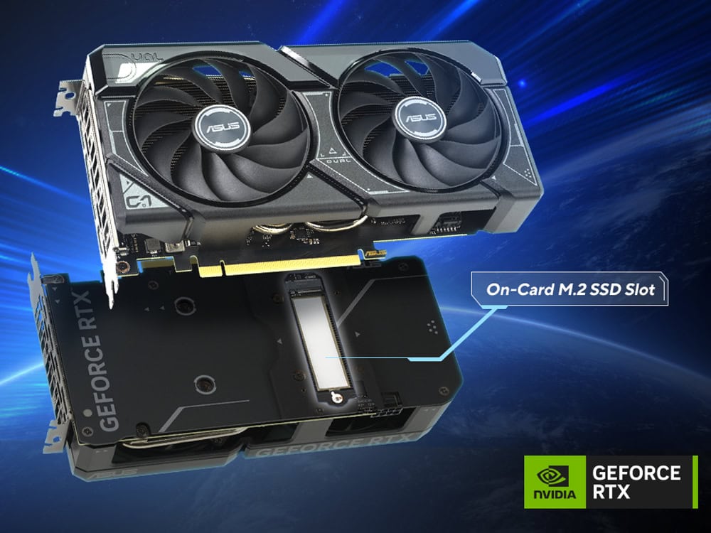 ASUS Dual GeForce RTX™ 4060 Ti SSD OC Edition 8GB GDDR6 ASUS Dual GeForce RTX 4060 Ti OC 8GB SSD'li Ekran Kartı yh5