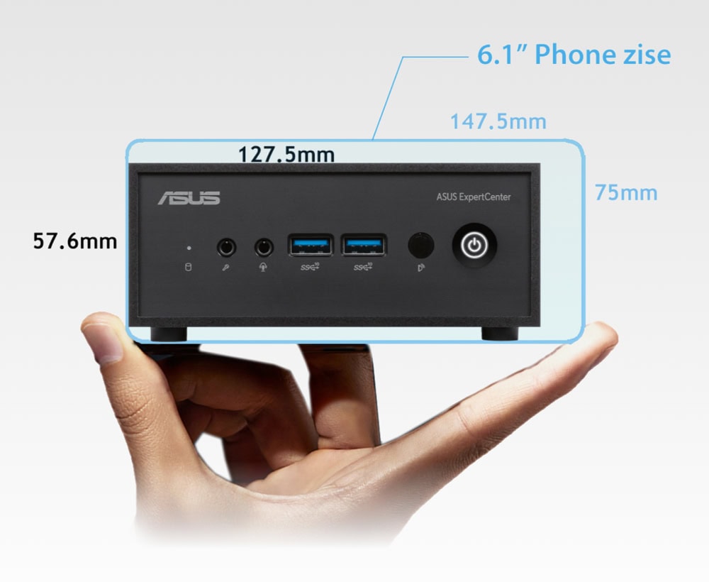 ASUS MiniPc PN42 ASUS PN42-SN0285AV Mini Bilgisayar H4