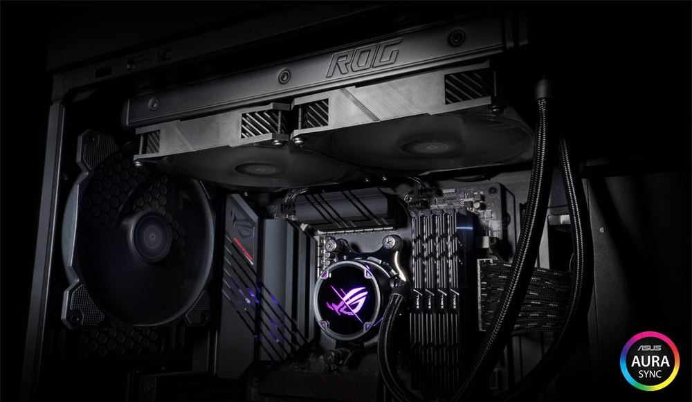 ROG STRIX LC II 240 ASUS ROG STRIX LC II 240 RGB V2 Sıvı Soğutucu yh4