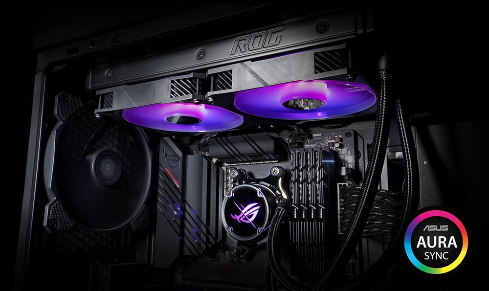 ASUS ROG STRIX LC II 280 ARGB V2 Sıvı Soğutucu yh4