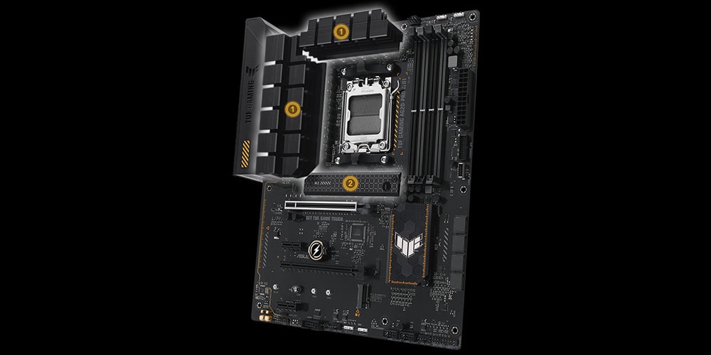 TUF GAMING B760-PLUS WIFI ASUS Tuf Gaming A620-PRO WiFi 6400MHz (OC) DDR5 Soket AM5 M.2 HDMI DP ATX Anakart h11