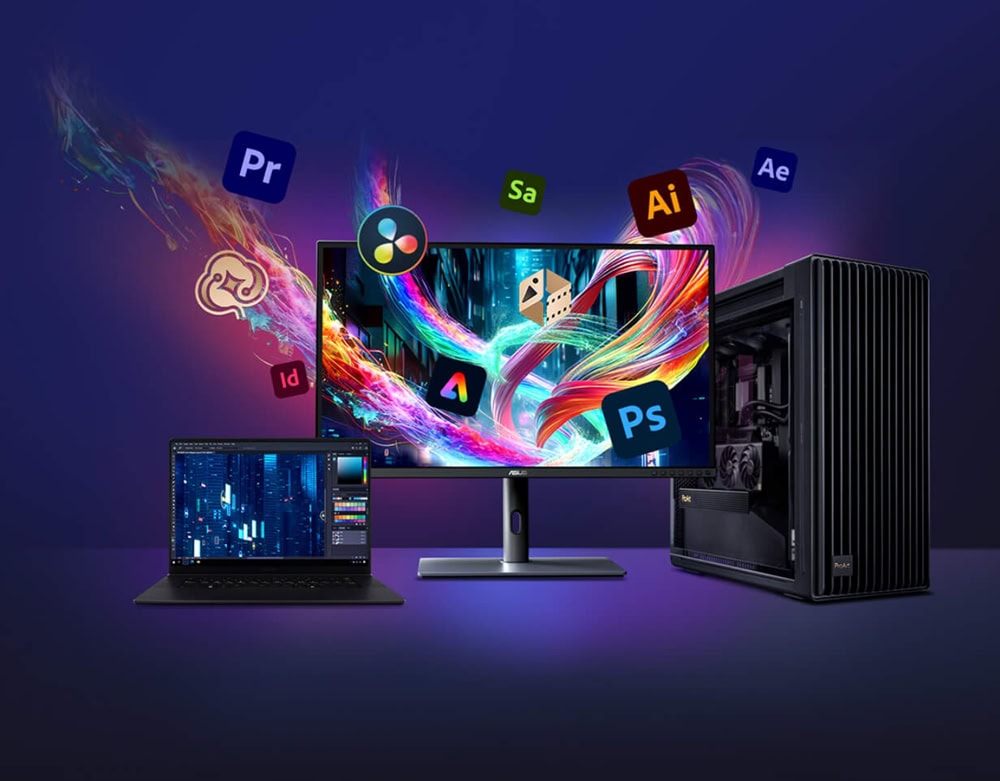 PA278CGRV ASUS ProArt Display PA278CGRV 27 inç 144Hz 5ms 2K QHD Adaptive Sync IPS Pivot Monitör h14