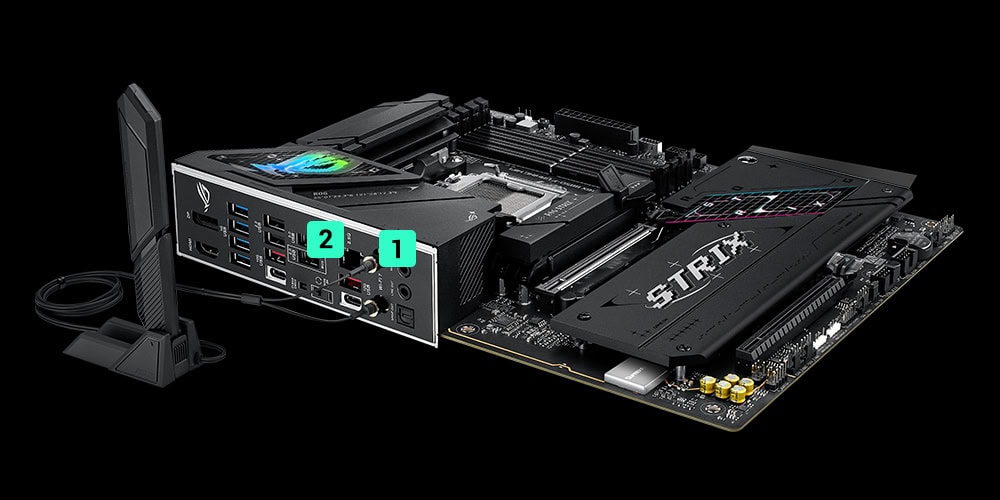ASUS ROG Strix B850-F Gaming WiFi 8000MHz (OC) DDR5 Soket AM5 M.2 HDMI DP ATX Anakart h18