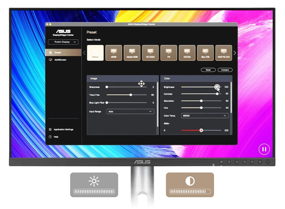 PA278CGRV ASUS ProArt Display PA278CGRV 27 inç 144Hz 5ms 2K QHD Adaptive Sync IPS Pivot Monitör h15