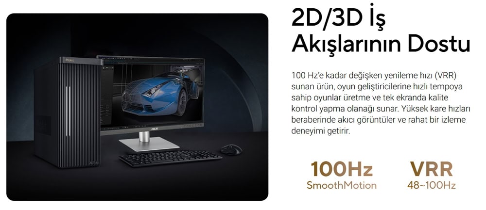 ProArt Display PA248QV Gen2 (PA248QFV) ASUS ProArt PA248QFV 24.1 inç 100Hz 5ms WUXGA Adaptive Sync IPS Pivot Monitör h17