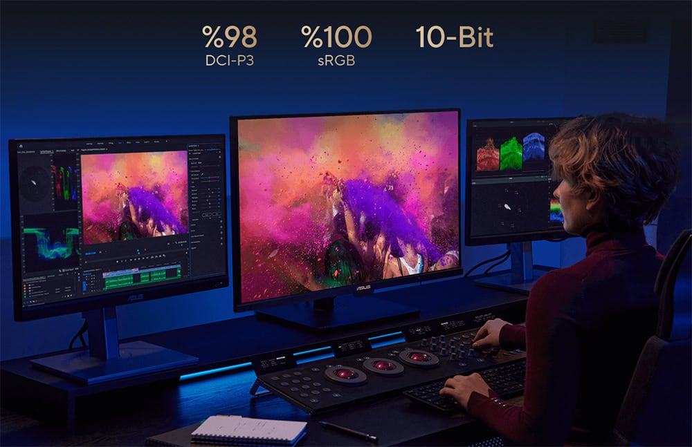 ProArt Display PA27UCGE ASUS ProArt PA27UCGE 27 inç 160Hz 1ms 4K UHD Adaptive Sync IPS Pivot Monitör h15