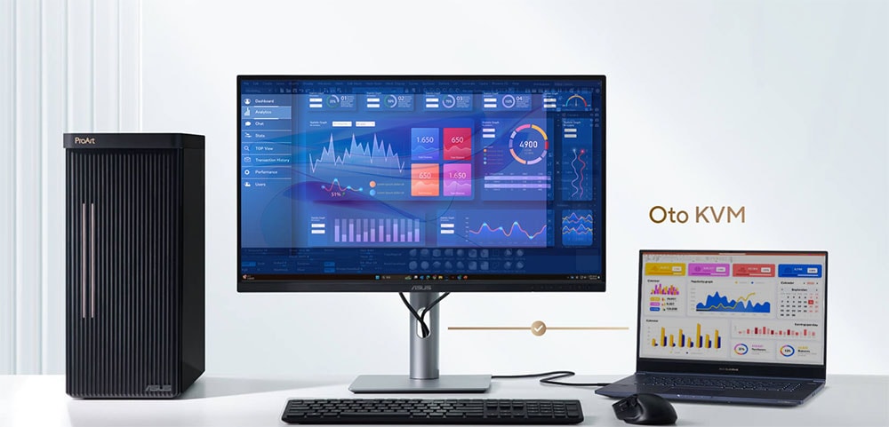 ProArt Display 6K PA32QCV ASUS ProArt PA32QCV 31.5 inç 60Hz 5ms 6K UHD Adaptive Sync IPS Pivot Monitör h23