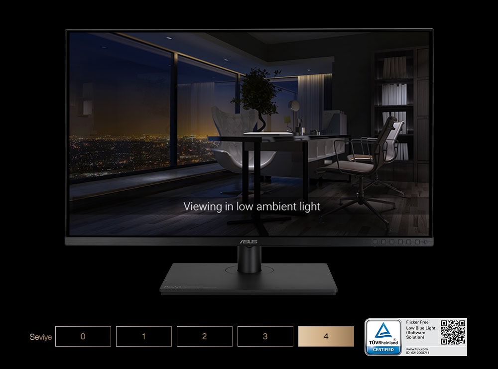ProArt Display PA328QV ASUS ProArt PA328QV 31.5 inç 75Hz 5ms 2K QHD Adaptive Sync IPS Pivot Monitör h17