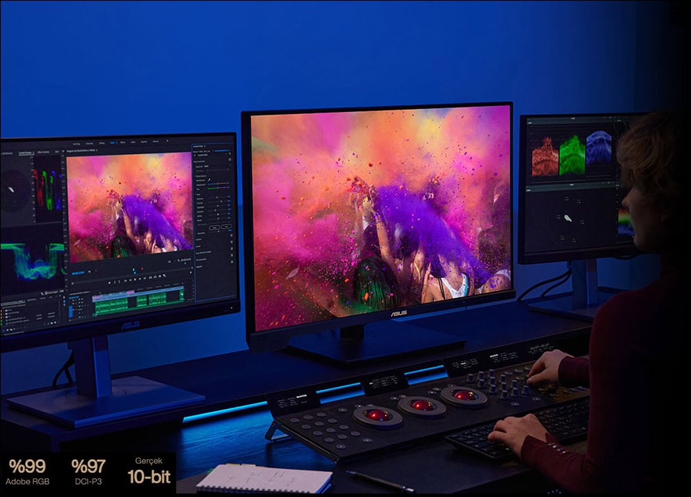 ProArt Display PA32UCXR ASUS ProArt PA32UCXR 32 inç 60Hz 5ms 4K UHD Adaptive Sync IPS Pivot Monitör h12