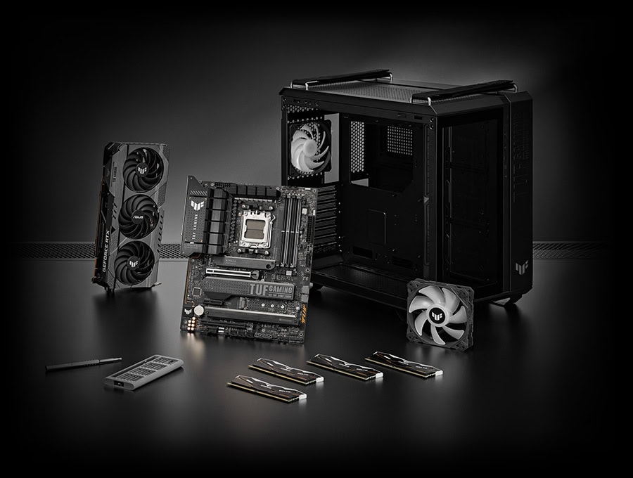 ASUS TUF GAMING B650E-E WIFI 8000MHz (OC) DDR5 Soket AM5 M.2 HDMI DP ATX Anakart h15