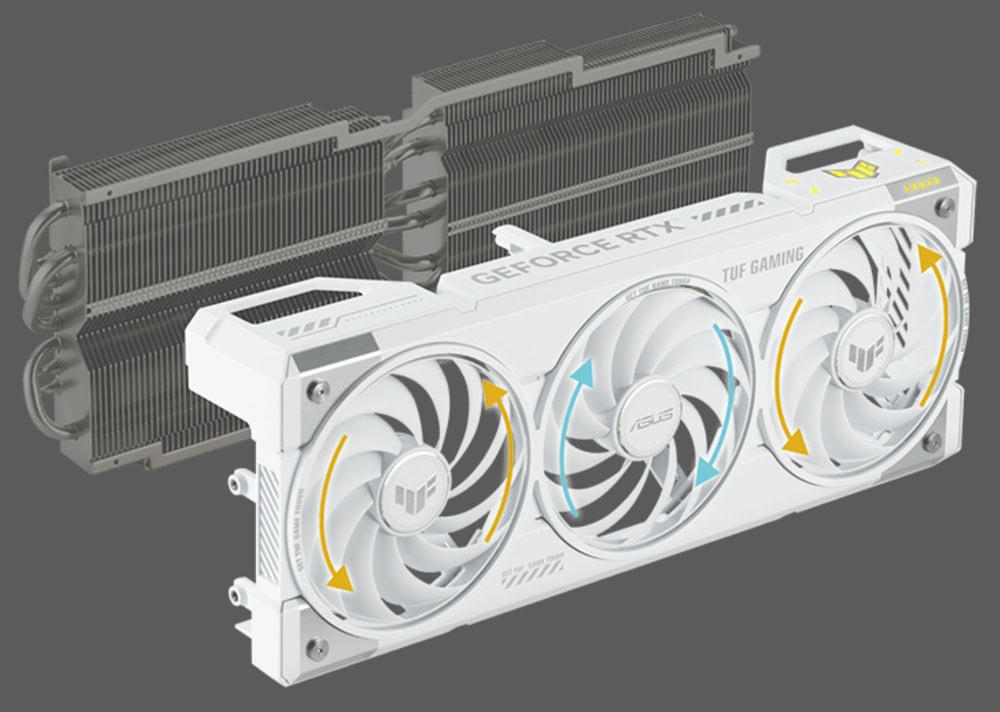 ASUS TUF Gaming GeForce RTX™ 5070 Ti 16GB GDDR7 BTF White OC Edition ASUS TUF Gaming GeForce RTX 5070 Ti 16GB GDDR7 BTF White OC Edition 256 Bit DLSS 4 Ekran Kartı h18
