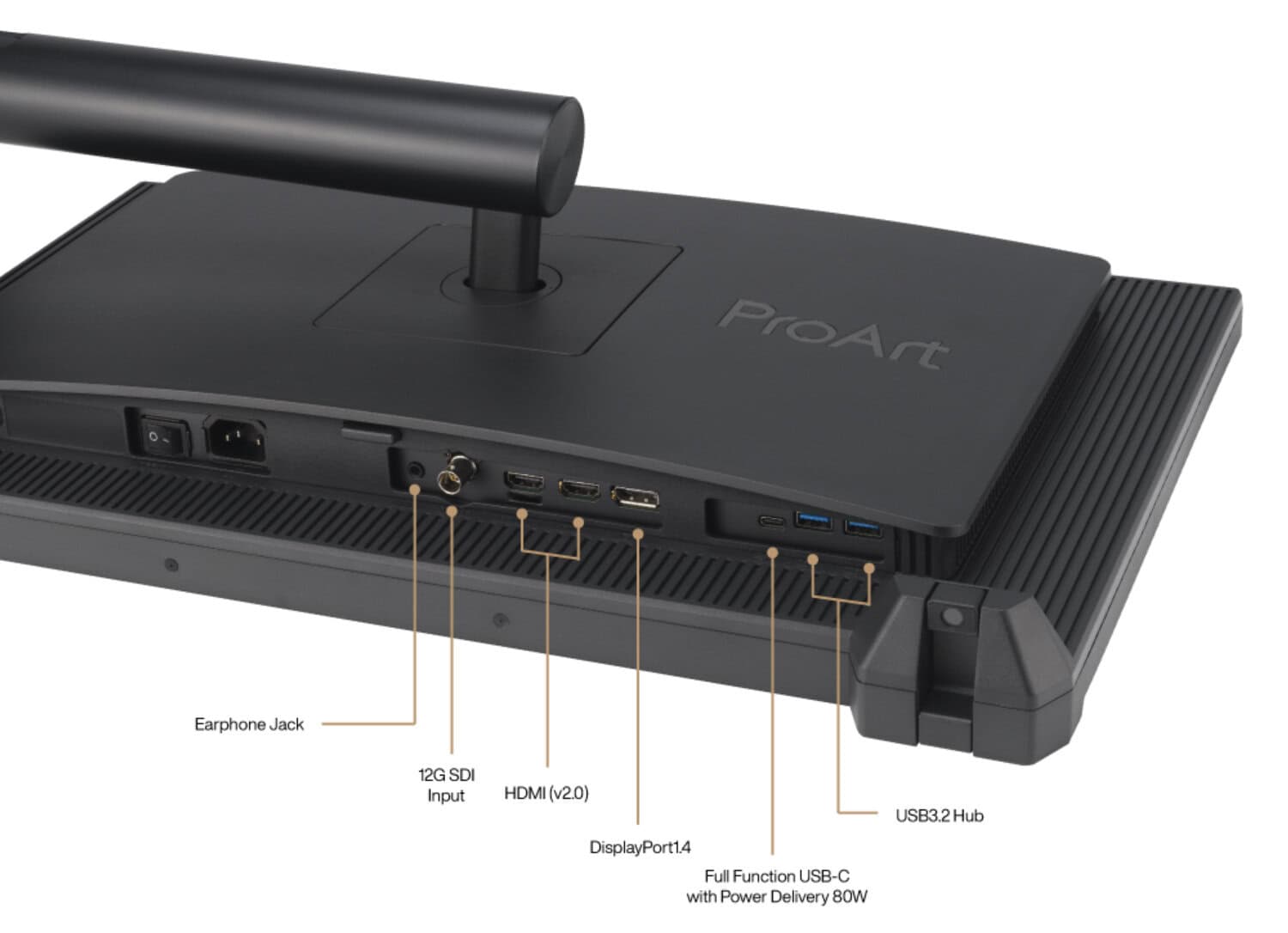 ProArt Display PA24US ASUS ProArt PA24US 23.6 inç 60Hz 5ms 4K UHD Adaptive Sync IPS Pivot Monitör h20