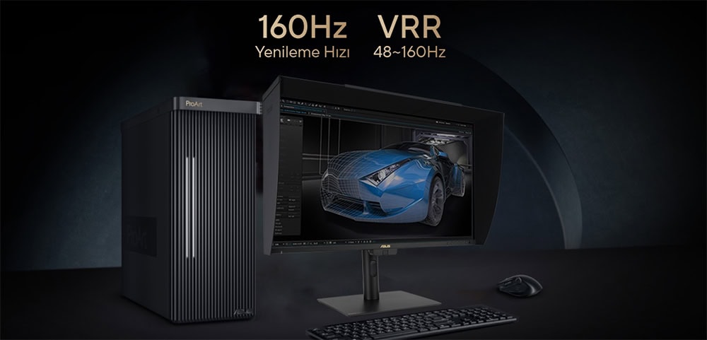 ProArt Display PA27UCGE ASUS ProArt PA27UCGE 27 inç 160Hz 1ms 4K UHD Adaptive Sync IPS Pivot Monitör h20