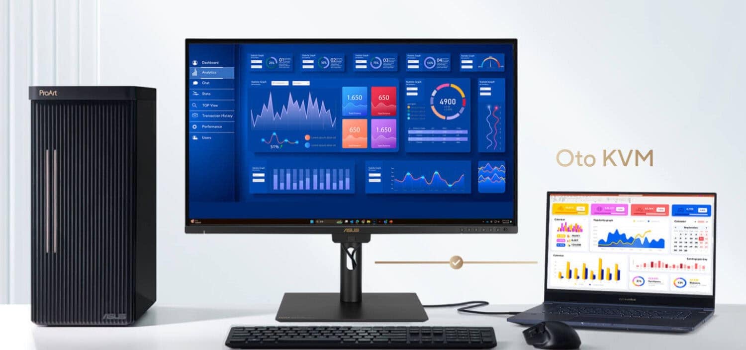 ProArt Display PA27UCGE ASUS ProArt PA27UCGE 27 inç 160Hz 1ms 4K UHD Adaptive Sync IPS Pivot Monitör h21