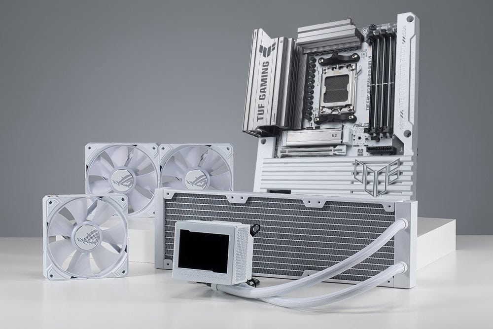 TUF-GAMING-B850-BTF-WIFI-W ASUS TUF GAMING B850-BTF WIFI W 8000MHz (OC) DDR5 Soket AM5 M.2 HDMI DP ATX Anakart h14