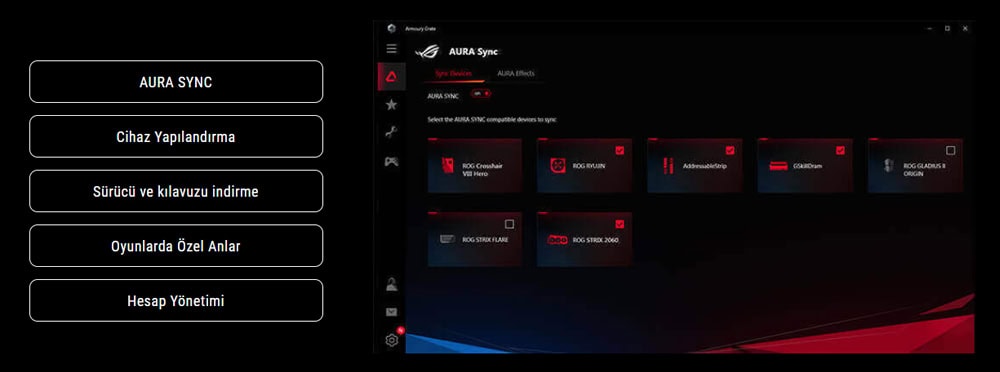 ROG STRIX LC II 240 ARGB ASUS ROG STRIX LC II 240 V2 ARGB Sıvı Soğutucu yh5