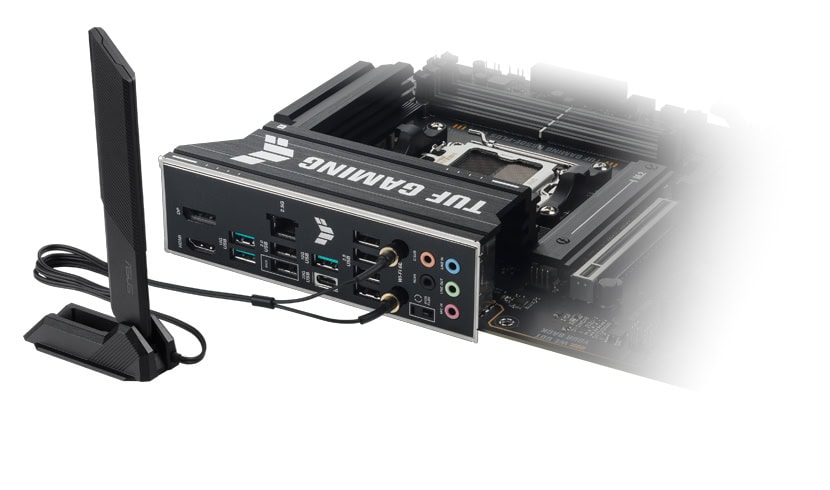 ASUS TUF GAMING B650E-PLUS WIFI 8000MHz (OC) DDR5 Soket AM5 M.2 HDMI DP ATX Anakart h22