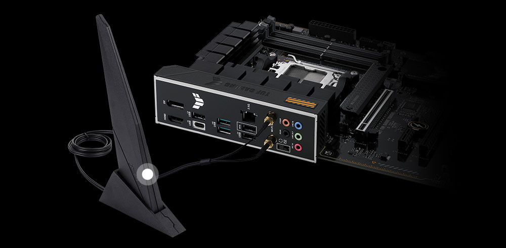 TUF GAMING A620-PRO WIFI ASUS Tuf Gaming A620-PRO WiFi 6400MHz (OC) DDR5 Soket AM5 M.2 HDMI DP ATX Anakart h23