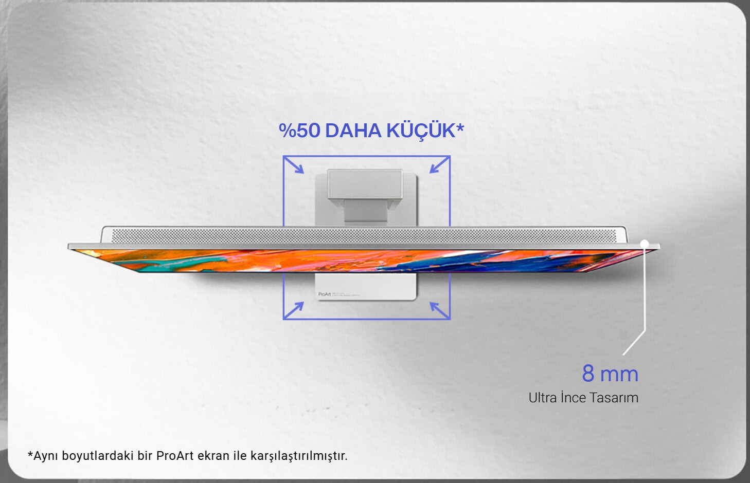 ProArt Display OLED PA32UCDM ASUS ProArt PA32UCDM 31.5 inç 240Hz 0.1ms 4K UHD Adaptive Sync QD-OLED Pivot Monitör h24