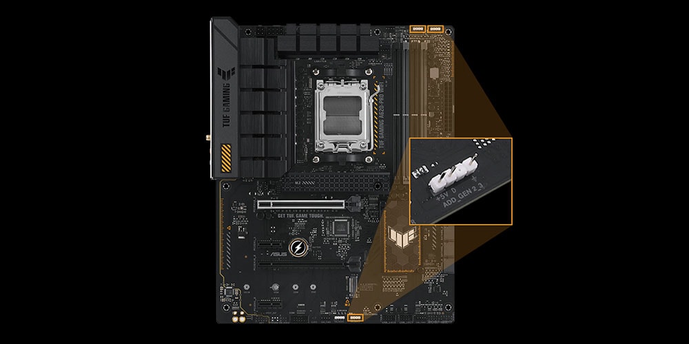 TUF GAMING A620-PRO WIFI ASUS Tuf Gaming A620-PRO WiFi 6400MHz (OC) DDR5 Soket AM5 M.2 HDMI DP ATX Anakart h28