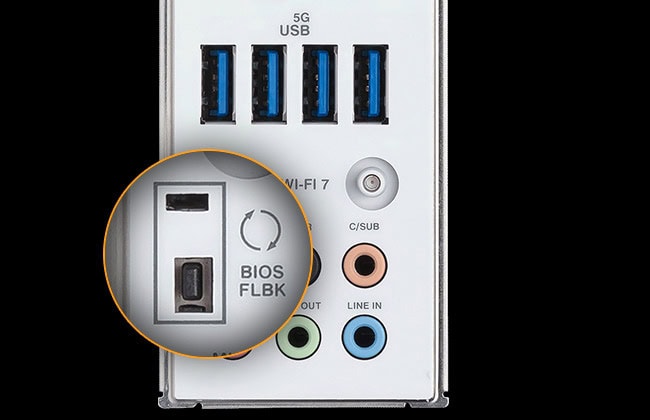 TUF-GAMING-B850-BTF-WIFI-W ASUS TUF GAMING B850-BTF WIFI W 8000MHz (OC) DDR5 Soket AM5 M.2 HDMI DP ATX Anakart h23