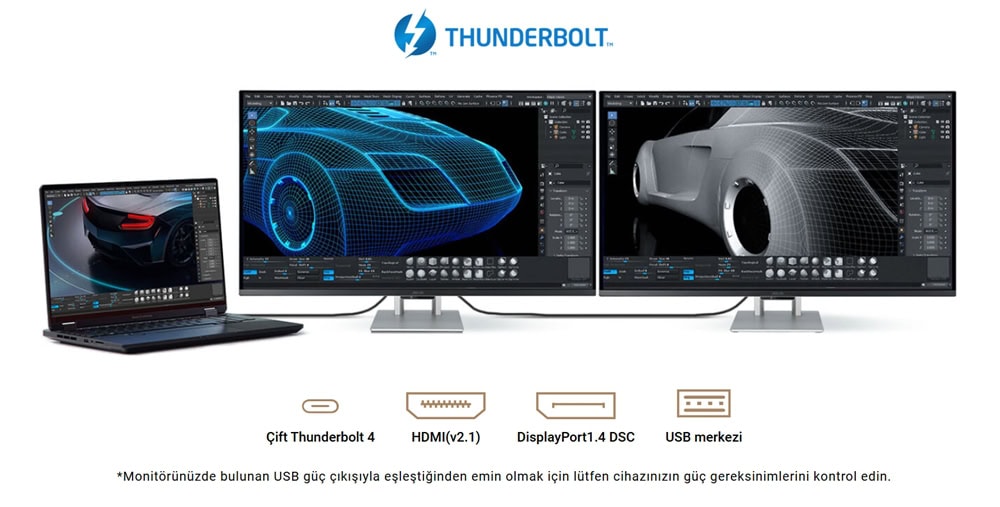 ProArt Display OLED PA32UCDMR-K ASUS ProArt PA32UCDMR-K 31.5 inç 240Hz 0.1ms 4K UHD Adaptive Sync QD-OLED Pivot Monitör h28