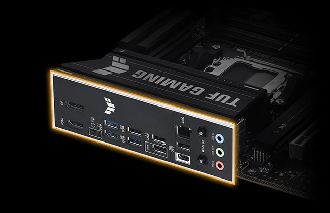 TUF GAMING B850-E WIFI ASUS TUF GAMING B850-E WIFI 8000MHz (OC) DDR5 Soket AM5 M.2 HDMI DP ATX Anakart h23