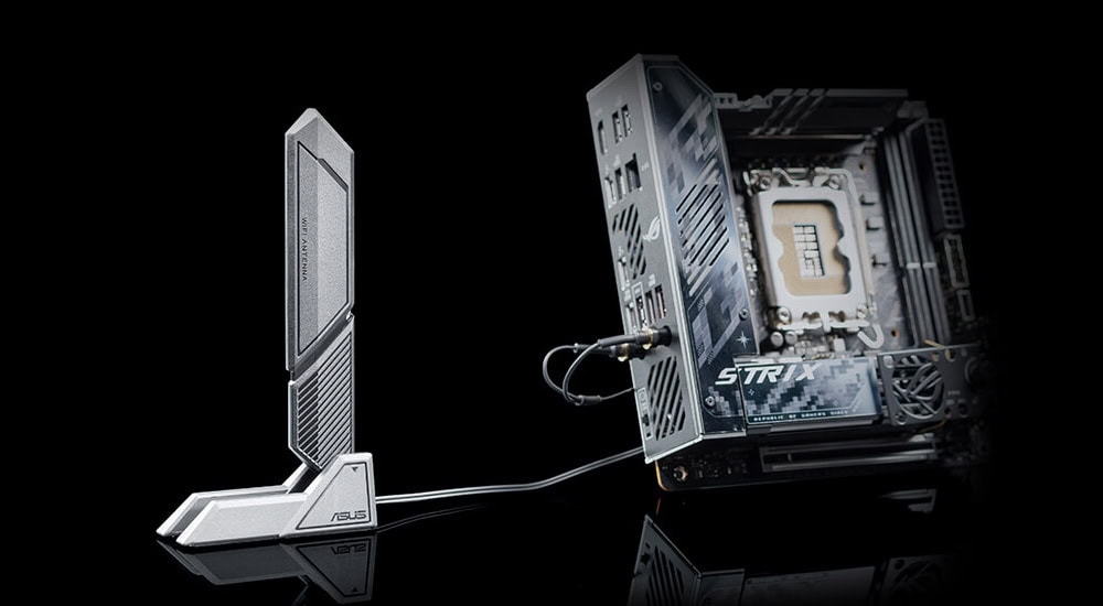 ROG Strix Z890-I Gaming WiFi asus-rog-strix-z890-i-gaming-wifi-8800mhz-oc-ddr5-soket-lga1851-m-2-hdmi-mini-itx-anakart