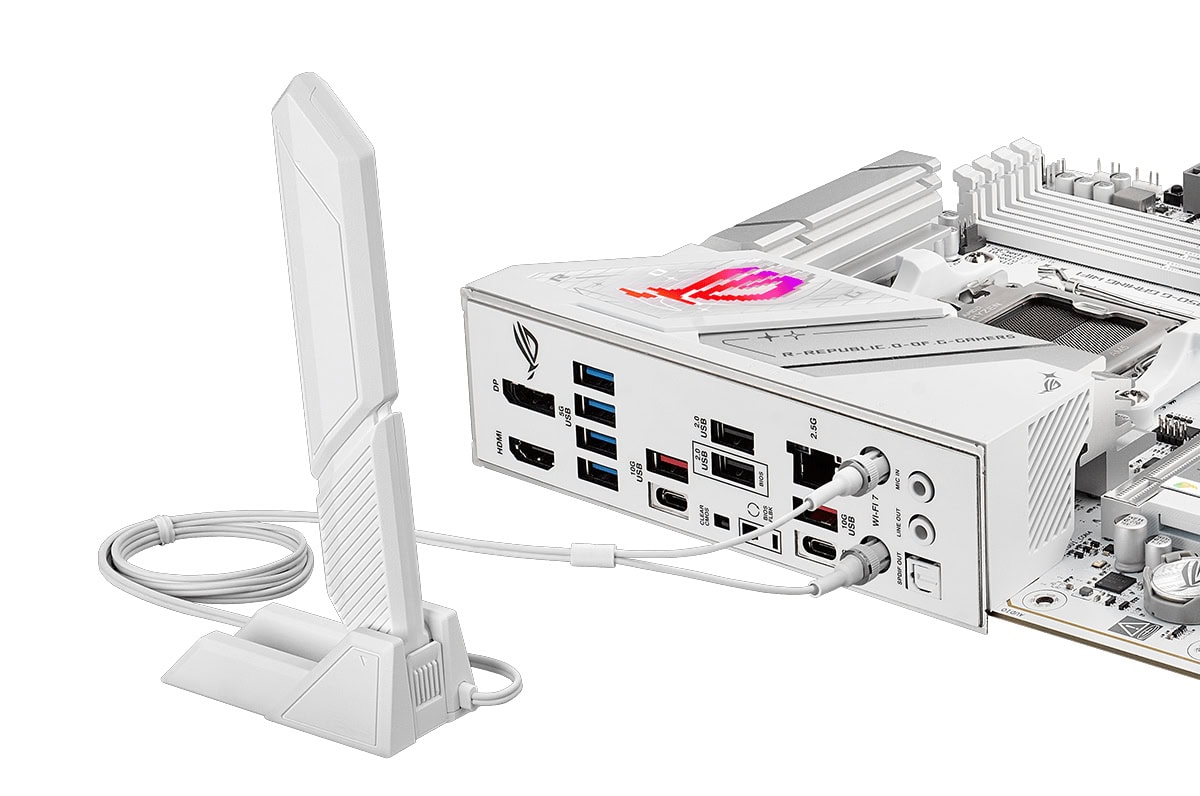ROG STRIX B850-G GAMING WIFI ASUS ROG STRIX B850-G GAMING WIFI 8000MHz (OC) DDR5 Soket AM5 M.2 HDMI DP mATX Anakart h14