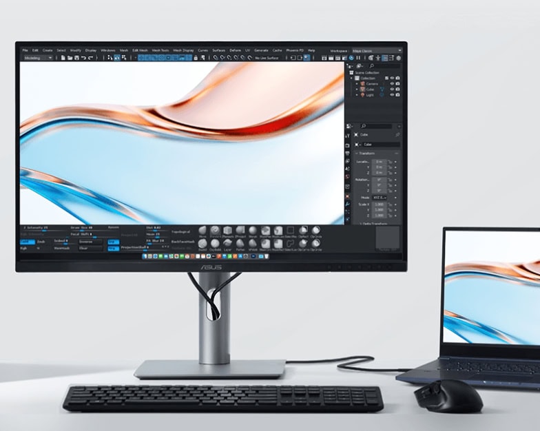 ASUS ProArt Display OLED PA27USD 26.5 inç 240Hz 0.1ms 4k UHD Adaptive Sync QD-OLED Pivot Monitör h40