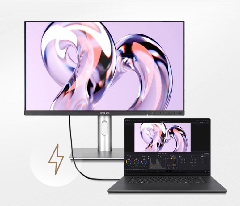 ASUS ProArt Display OLED PA27USD 26.5 inç 240Hz 0.1ms 4k UHD Adaptive Sync QD-OLED Pivot Monitör h42