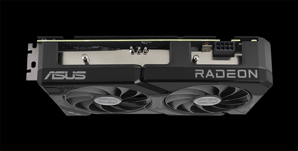 ASUS Dual Radeon™ RX 7600 XT OC Edition 16GB GDDR6 ASUS DUAL Radeon RX 7600 XT OC 16GB Ekran Kartı yh9