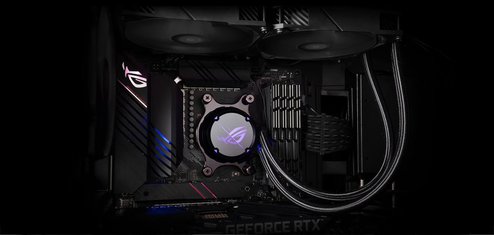 ROG STRIX LC II 240 ASUS ROG STRIX LC II 240 RGB V2 Sıvı Soğutucu yh7