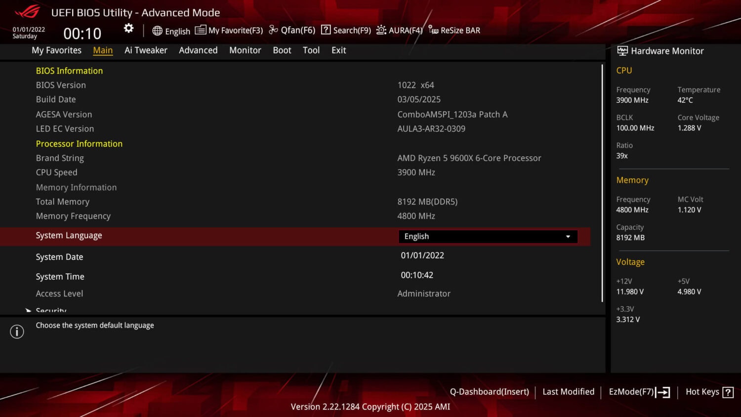 ROG STRIX B850-G GAMING WIFI ASUS ROG STRIX B850-G GAMING WIFI 8000MHz (OC) DDR5 Soket AM5 M.2 HDMI DP mATX Anakart h22