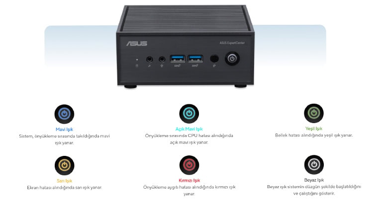 ASUS MiniPc PN42 ASUS PN42-SN0285AV Mini Bilgisayar H8