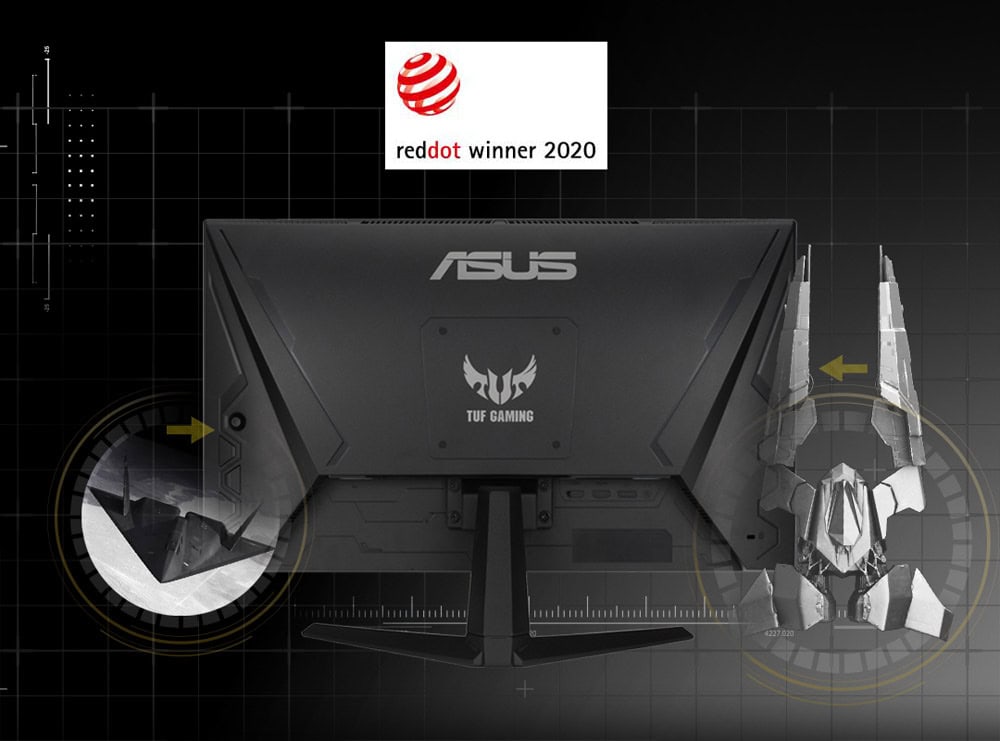 ASUS TUF Gaming VG247Q1A Monitör yh8