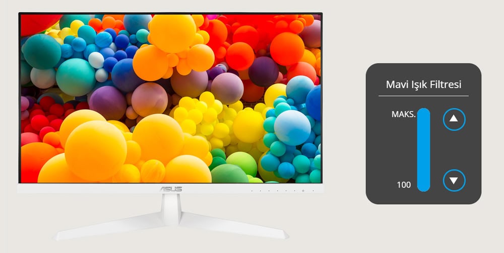 ASUS VY279HF-W Gaming Monitör H8