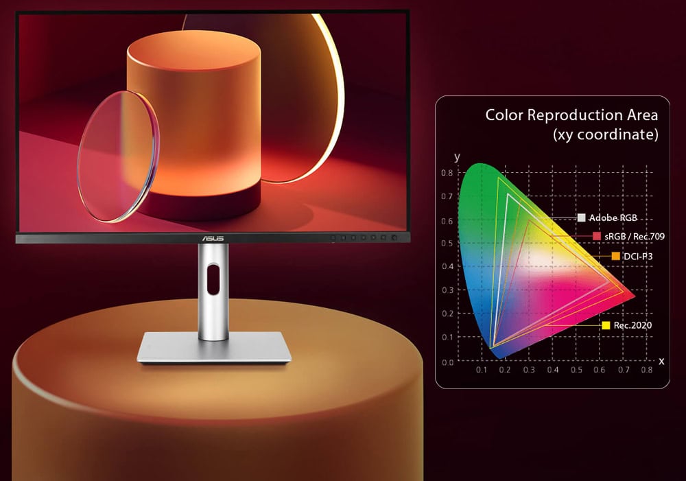 ProArt Display PA329CRV ASUS ProArt PA329CRV 31.5 inç 60Hz 5ms UHD Adaptive Sync IPS Pivot Monitör h8